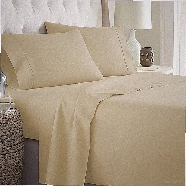 Full Size Bedding Things 100% Cotton 1000 - 1200 Thread Count Solid Colors
