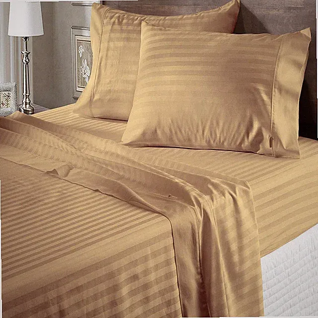 US OLYMPIC QUEEN SIZE 100% COTTON 800 TC ALL STRIPES COLORS SELECT BEDDING SET